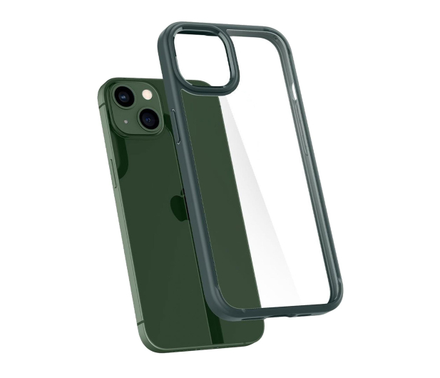 Spigen Ultra Hybrid do Iphone 13 Midnight Green - 1346697 - zdjęcie 4